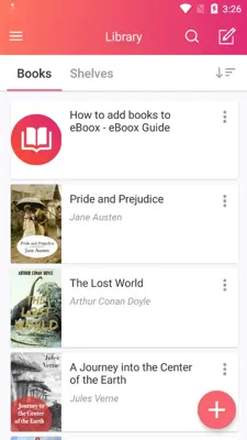 eBoox Reader android App screenshot 1